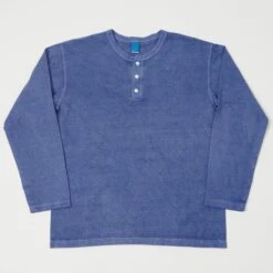 Good On L/S Henley Tee - Lt Purple