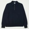 Hartford Zipper L/S Polo - Dark Marine -Hartford Sale Store HARTFORD 8 217547d1 000a 4ad2 a160 b66e1e609d51