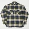 Hartford AY16107 Percey Shirt - Army Check -Hartford Sale Store HARTFORD AY16107PERCEYSHIRT ARMYCHECK