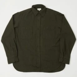 Hartford AY16107 Percey Wool Shirt - Army