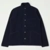 Hartford 'Jason' Knitted Wool Jacket - Navy