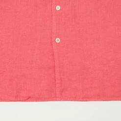 Hartford 'Palm' Camp Collar Linen Shirt - Tangerine -Hartford Sale Store HARTFORD PALMCAMPLINENSHIRT 7