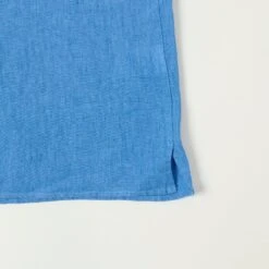 Hartford 'Palm' Camp Collar Linen Shirt - Blue -Hartford Sale Store HARTFORD PALMCAMPLINENSHIRT 7 05e6916a 71c7 43d2 98a7 5e1339cf28b8