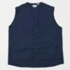 Hartford BB25110 Quilted Cotton Twill Vest - Deep Blue -Hartford Sale Store HARTFORD c15fae5f e7af 4f92 8048 2b5a1bab2b9c