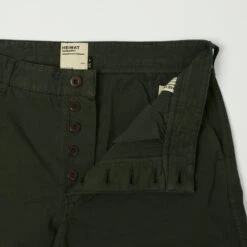 Heimat 'Journey' Herringbone Cotton Chinos - Military Green -Hartford Sale Store HEIMAT JOURNEYHERRINGBONESHORTS 11 75540295 9d3f 4a91 8108 d27dd8933d5d