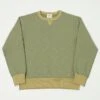 Jackman GG Crewneck Sweatshirt - Olive/Ocher -Hartford Sale Store JACKLMAN 18