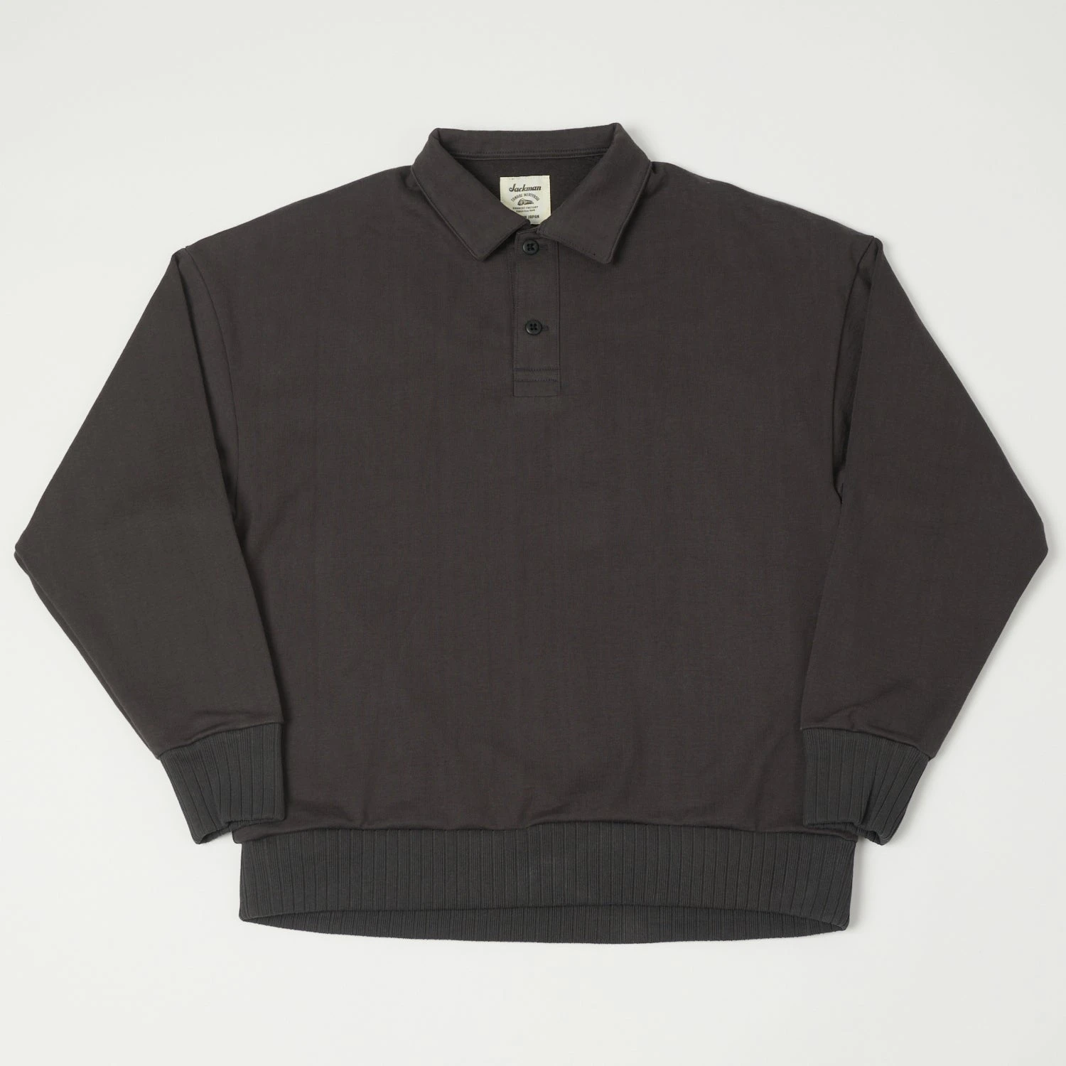 Jackman JM7266 Dotsume Sweat Owners Polo- Charcoal 3 Jackman JM7266 Dotsume Sweat Owners Polo- Charcoal