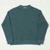 Jackman JM7200 Waffle Midneck Sweatshirt - Dark Turquoise