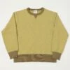 Jackman JM7292 GG Crewneck Sweatshirt - Moss/Sepia -Hartford Sale Store JACKMAN JM7292GGSWEAT 1