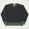 Jackman JM7292 GG Crewneck Sweatshirt - Black/Green -Hartford Sale Store JACKMAN JM7292GGSWEAT 4