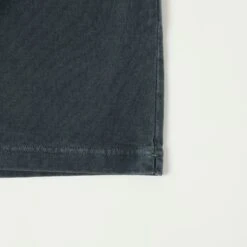 Jackman Pigment Dye Henley Neck Tee - Fade Blue Gray -Hartford Sale Store JACKMAN PDHENLEYNECKTEE 5