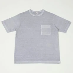 Jackman Pigment Dye Pocket T-Shirt - Fade Lilac