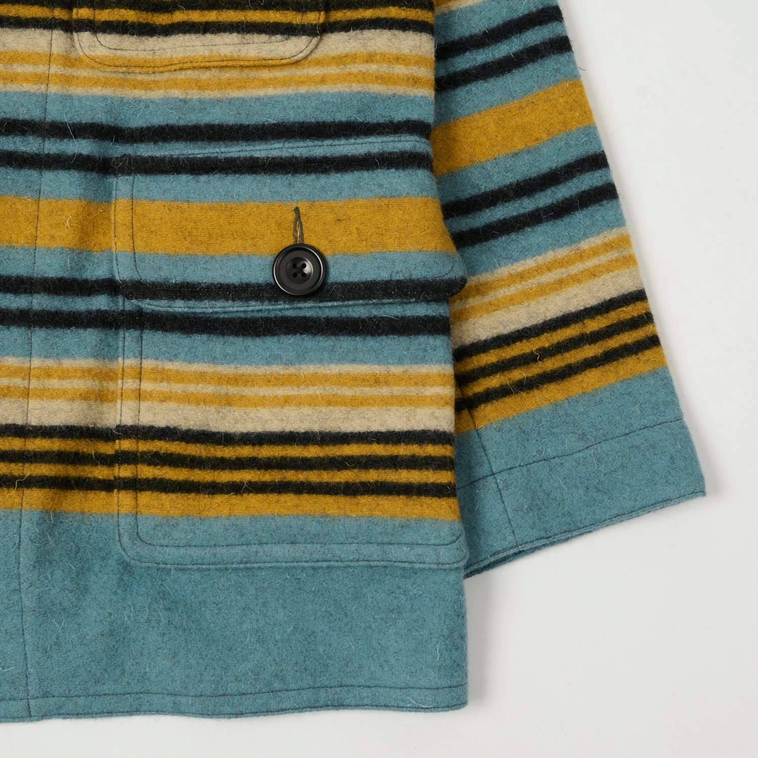 John Gluckow 'Lot JG-10' 1920s Winter Hunting Coat - Sax 6 John Gluckow 'Lot JG-10' 1920s Winter Hunting Coat - Sax - Image 4