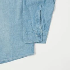 John Gluckow Lot. JG-05 1940s Work Shirt - Indigo 10 John Gluckow Lot. JG-05 1940s Work Shirt - Indigo -Hartford Sale Store JOWNGLUCKOW LOTJG 05WORKSHIRT WASHED2