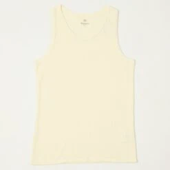 Knickerbocker Box Knit Tank - Milk