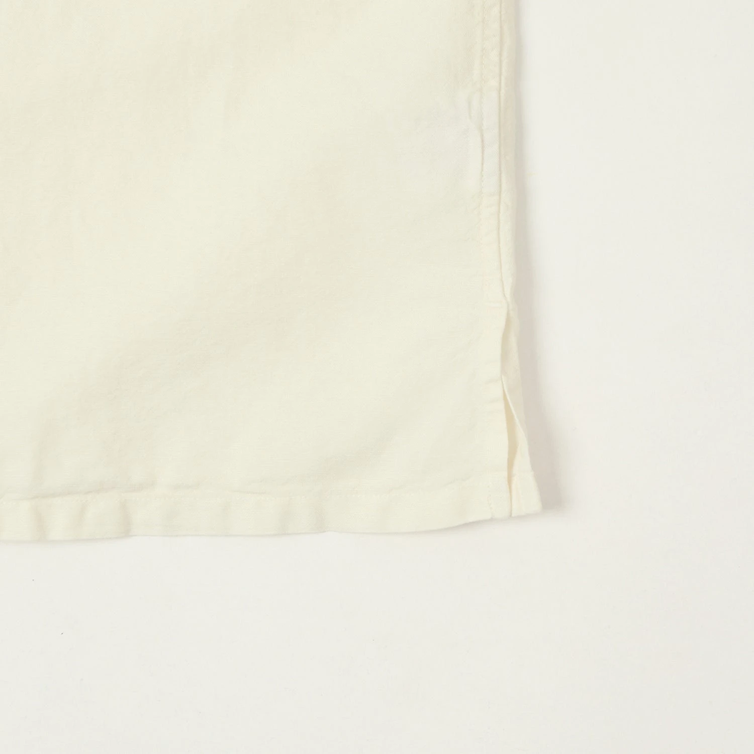 Knickerbocker Mar Cotton & Linen Shirt - Bone 5 Knickerbocker Mar Cotton & Linen Shirt - Bone - Image 3