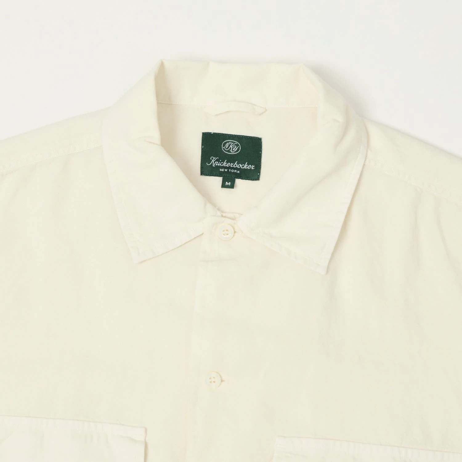 Knickerbocker Mar Cotton & Linen Shirt - Bone 4 Knickerbocker Mar Cotton & Linen Shirt - Bone - Image 2