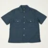 Knickerbocker Mar Cotton & Linen Shirt - Navy -Hartford Sale Store KNICKERBOCKER MARLINENSHIRT 1