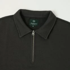 Knickerbocker Stadium Loft Knit Quarter Zip - Coal -Hartford Sale Store KNICKERBOCKER STADIUMLOFTQUARTERZIP 3