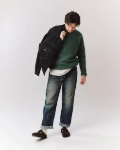 Merz B. Schwanen LOCC01 Knit Crew Neck Pullover - Moss Green -Hartford Sale Store KNITWEARLOOK821copy d7a75b1a 0200 416c abb3 5ae43e44752d