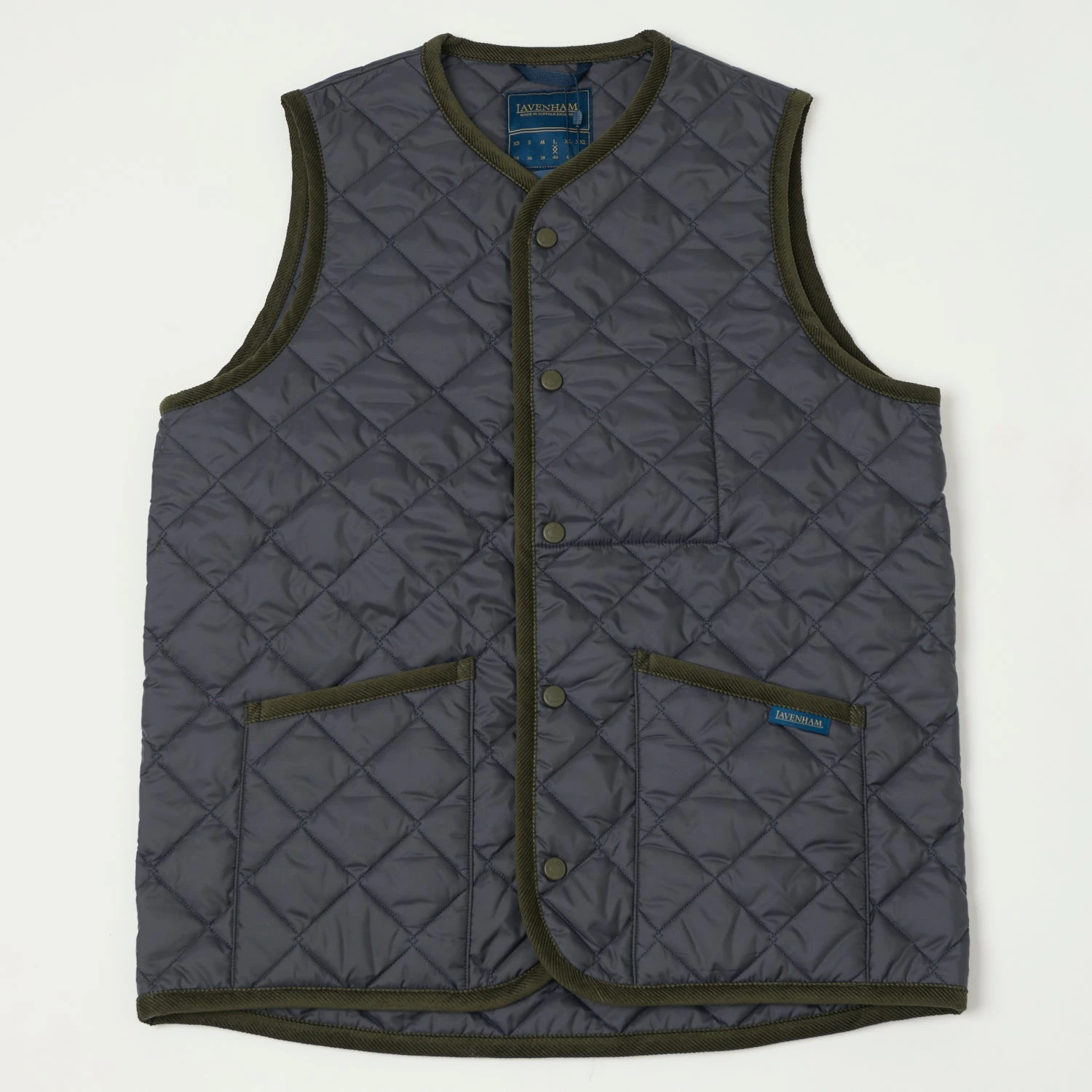 Lavenham Thornham Gilet - Navy 3 Lavenham Thornham Gilet - Navy