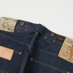 Lee Archives 1934 'Cowboy' 131 Wide Straight Jeans - Raw -Hartford Sale Store LEEARCHIVES 1934101BJEANS INDIGO4