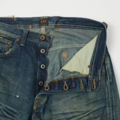 Lee Archives 1936 'Real Vintage Cowboy' 101B Wide Straight Jean - Heavy Wash -Hartford Sale Store LEEARCHIVES 1936101BJEANS HEAVYWASH6