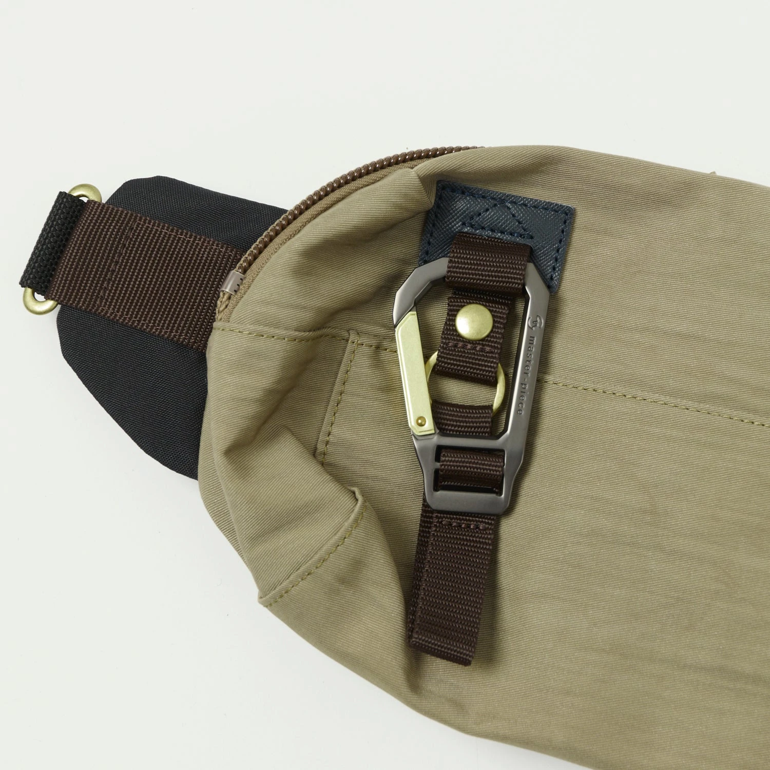 Master-Piece 02346-V2 Link Waist Bag - Beige 4 Master-Piece 02346-V2 Link Waist Bag - Beige - Image 2