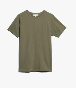 Merz B. Schwanen 1950s Crew Neck Tee - Army