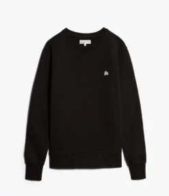 Merz B. Schwanen CSW02 Good Basics Crew Neck Sweatshirt - Deep Black