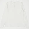 Merz B. Schwanen 2S04 Long Sleeve Henley - White -Hartford Sale Store MERZB.SCHWANEN 2S0401LSHENLEY WHITE4