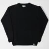 Merz B. Schwanen LOCC01 Knit Crew Neck Pullover - Deep Black