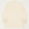 Merz B. Schwanen 101 3/4 Sleeve Henley - Nature -Hartford Sale Store MERZBSCHWANEN 101THREEQUARTERSLEEVEHENLEY 2