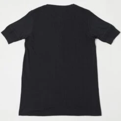 Merz B. Schwanen 103 Short Sleeve Henley - Charcoal -Hartford Sale Store MERZBSCHWANEN 10398HENLEYTSHIRT BLACK1