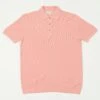 Merz B. Schwanen KPLP02 Plant Based Knitted Polo Shirt - Peach 2 Merz B. Schwanen KPLP02 Plant Based Knitted Polo Shirt - Peach -Hartford Sale Store MERZBSCHWANEN 12