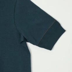 Merz B. Schwanen 207 Short Sleeve Henley - Mineral Blue -Hartford Sale Store MERZBSCHWANEN 207HENLEYTEE MINERALBLUE2