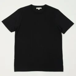 Merz B. Schwanen 2M15 Classic Jersey Tee - Deep Black