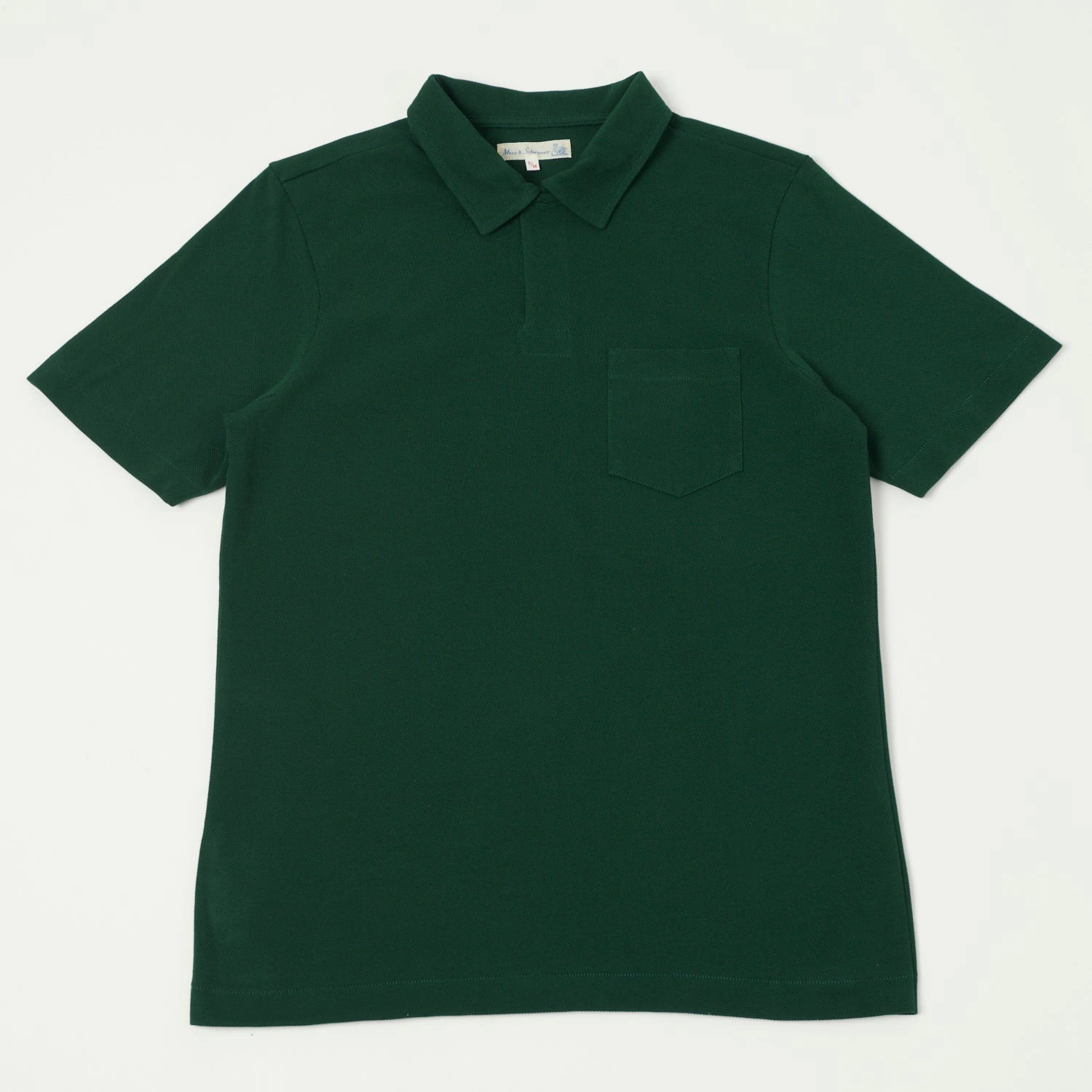 Merz B. Schwanen 2PKPL Pocket Polo Shirt - Classic Green 3 Merz B. Schwanen 2PKPL Pocket Polo Shirt - Classic Green