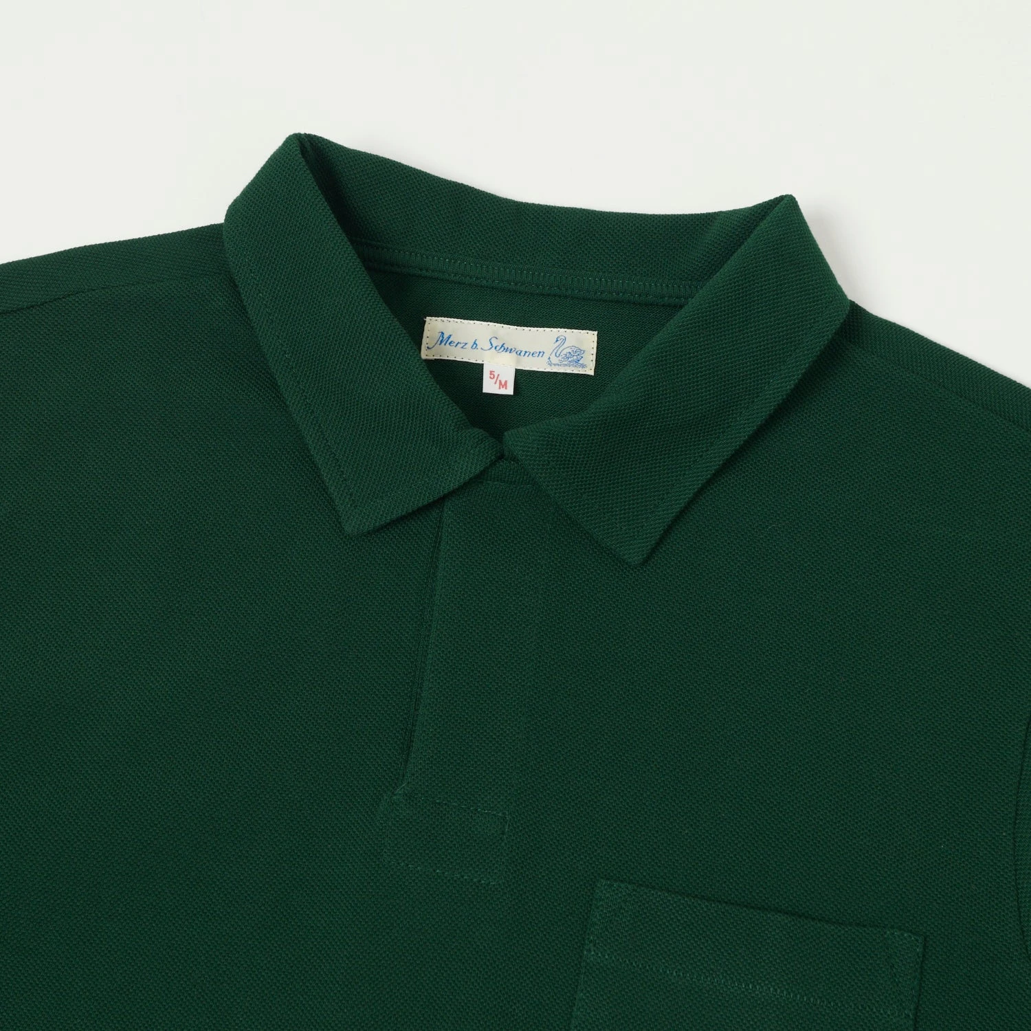 Merz B. Schwanen 2PKPL Pocket Polo Shirt - Classic Green 4 Merz B. Schwanen 2PKPL Pocket Polo Shirt - Classic Green - Image 2