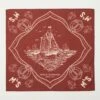 Merz B. Schwanen BANDANA01 'Good Basics' Cotton Bandana - Chestnut -Hartford Sale Store MERZBSCHWANEN BANDANA CHESTNUT1