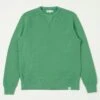 Merz B. Schwanen CSW28 Athletic Sweatshirt - Grass -Hartford Sale Store MERZBSCHWANEN CSW28.46GRASS