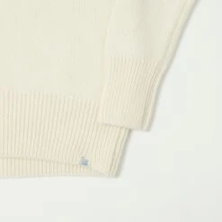 Merz B. Schwanen LOCC01 Knit Crew Neck Pullover - Nature -Hartford Sale Store MERZBSCHWANEN LOCC01CREWNECK NATURE2