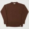 Merz B. Schwanen LOCC01 Knit Crew Neck Pullover - Chestnut -Hartford Sale Store MERZBSCHWANEN LOCC01KNITPULLOVER CHESTNUT