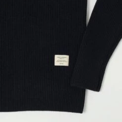 Merz B. Schwanen LOCC02 Ribbed Knit Crew Neck Pullover - Dark Navy -Hartford Sale Store MERZBSCHWANEN LOCC02CREWNECK DNAVY2