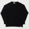 Merz B. Schwanen MWCC01 Ribbed Merino Pullover - Deep Black -Hartford Sale Store MERZBSCHWANEN MWCC01MERINOPULLOVER DEEPBLACK