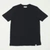 Merz B. Schwanen SCT04 Pima Slub Cotton Tee - Dark Navy -Hartford Sale Store MERZBSCHWANEN SCT04.51.5DARKNAVY