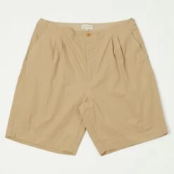 Merz B. Schwanen SHORTS01 5.1oz Poplin Shorts - Khaki