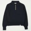 Merz B. Schwanen ZIPC01 Collar Sweatshirt - Charcoal -Hartford Sale Store MERZBSCHWANEN ZIPC01COLLARSWEAT 6