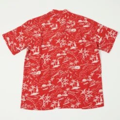 Micky Oye 'Waimea Bay' Aloha Shirt - Red -Hartford Sale Store MICKYOYE ALOHASHIRT WAIMEABAY1