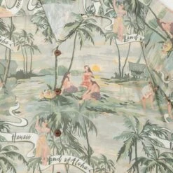 Micky Oye 'Land Of Aloha' Aloha Shirt - Shadow -Hartford Sale Store MICKYOYE LANDOFALOHASHIRT SHADOW2